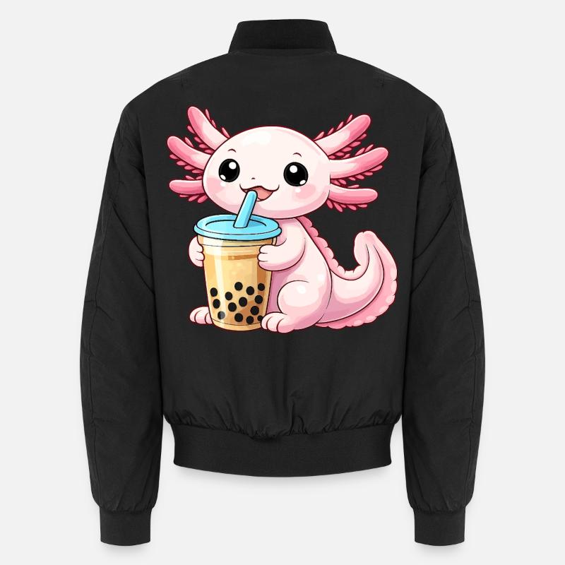 Bubble Tea Drachen-Anhänger Unisex Bomberjacke