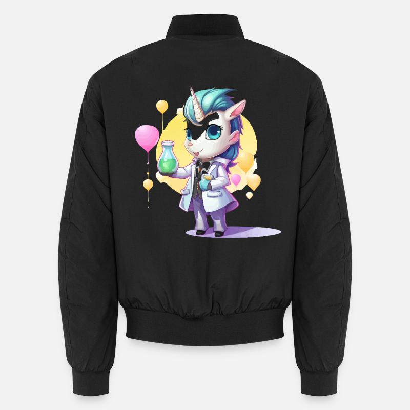 Unicorn Science Lab Unisex Bomber Jacket