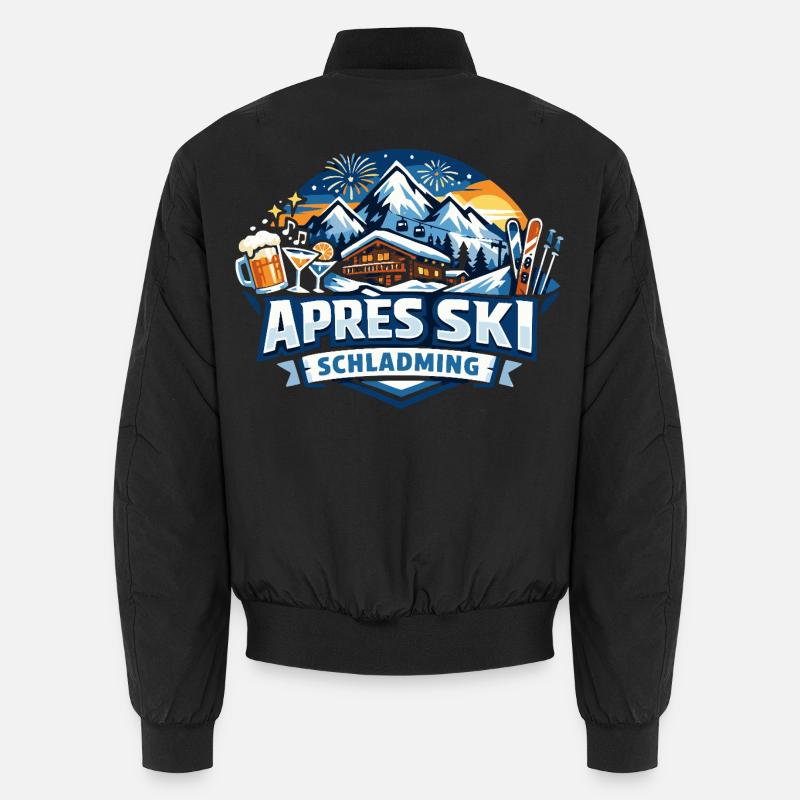 Après Ski Schladming - Bomber unisexe - noir