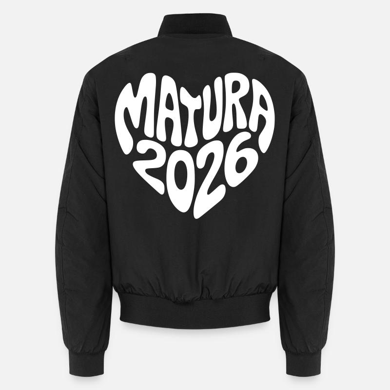 Matura 2026 Herz Form Unisex Bomberjacke