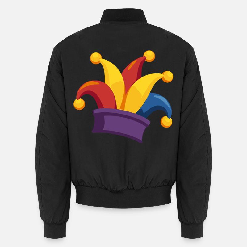 Classic fool's cap for carnival and carnival Unisex Bomber Jacket