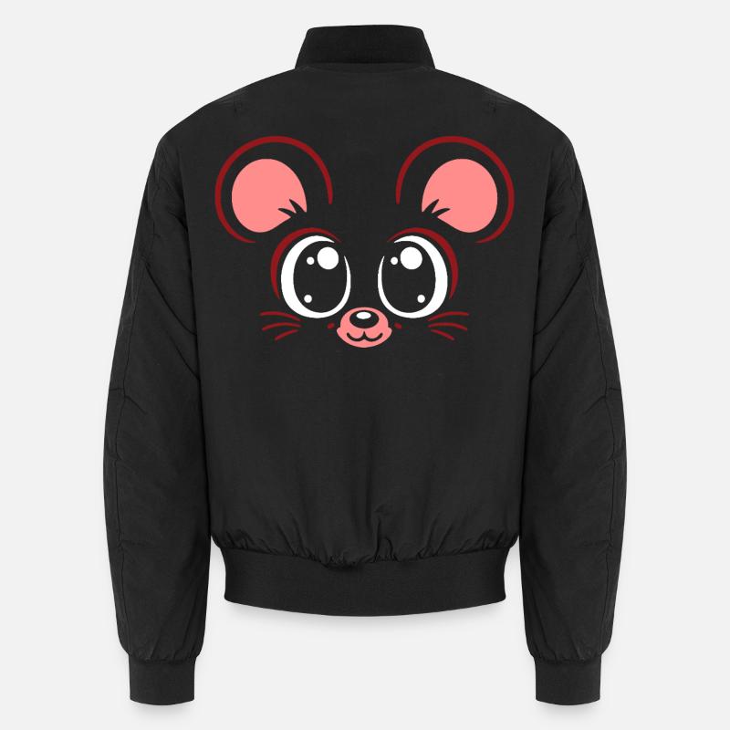 Mouse | Big Face Costume Carnival Disguise Unisex Bomber Jacket