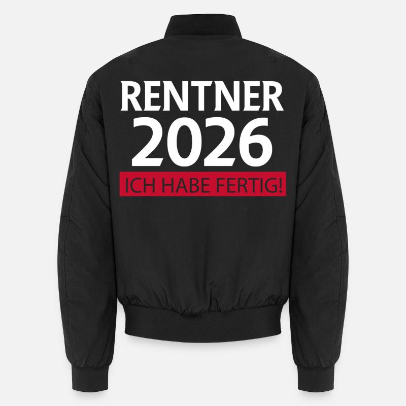Retraite 2026 Drôle Bomber unisexe
