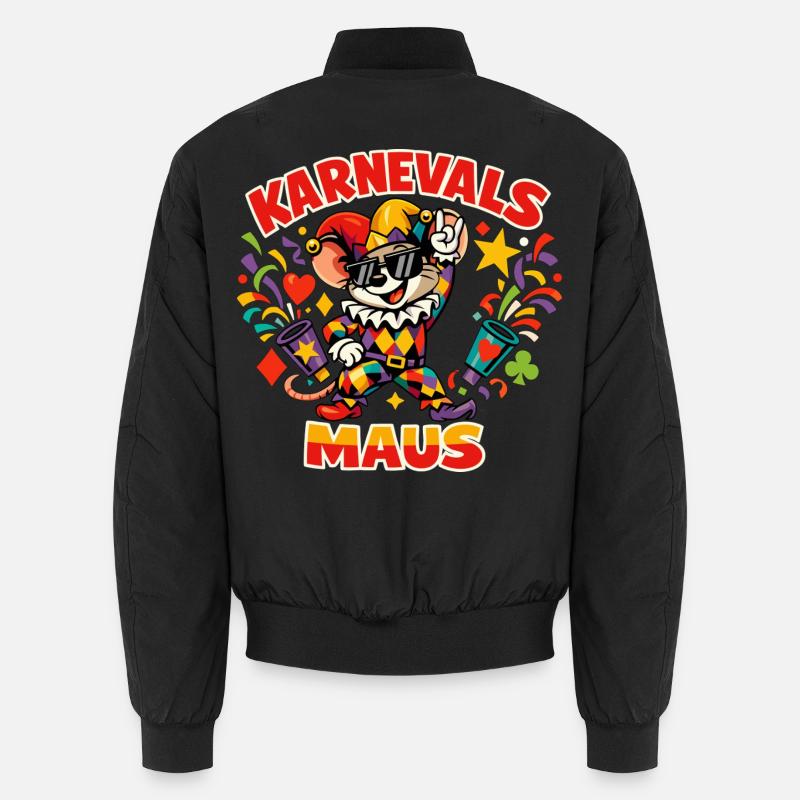 Carnaval Mouse Cologne Funny Bomber unisexe