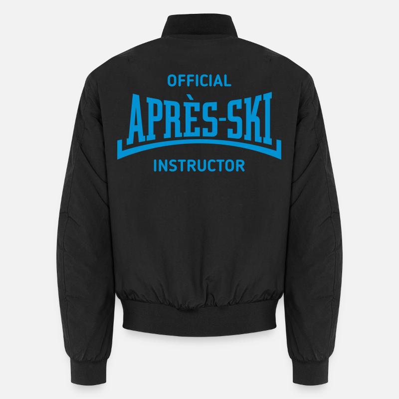 Official Après-Ski Instructor (Konkav / Blue) Unisex Bomberjacke