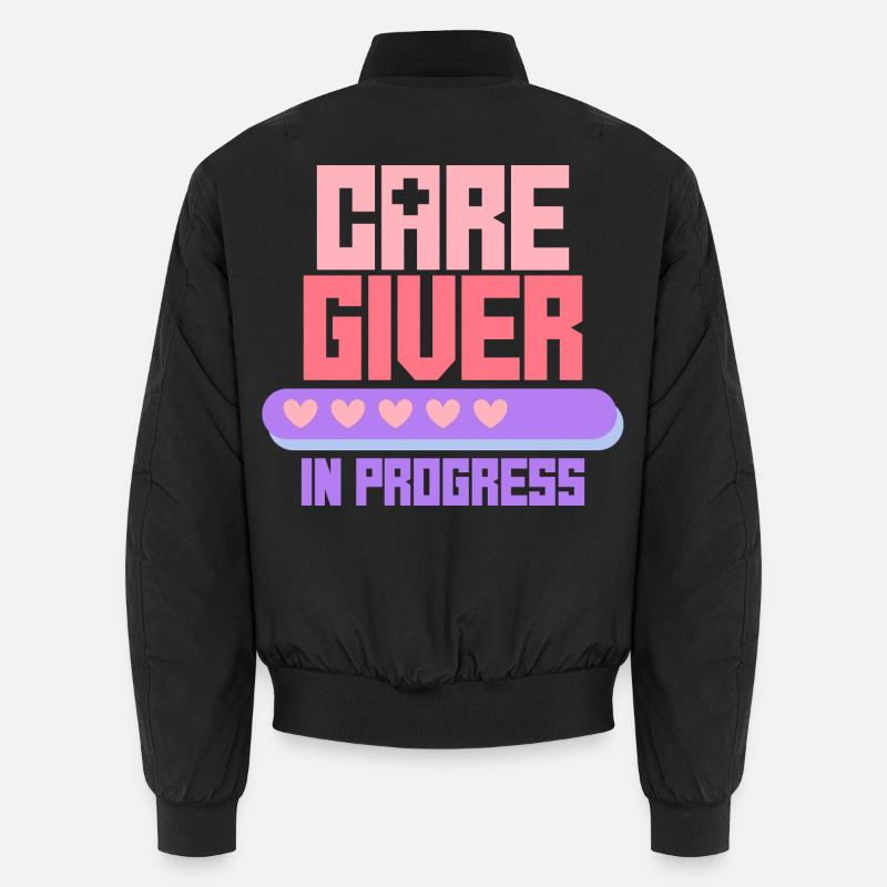 Nurse Nurse Geriatric Care Training Unisex Bomber Jacket