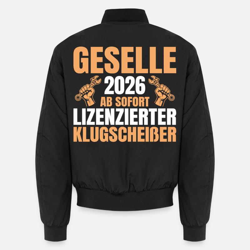 Automotive Mechatronics Technician Journeyman 2026 Training Completed Unisex Bomber Jacket