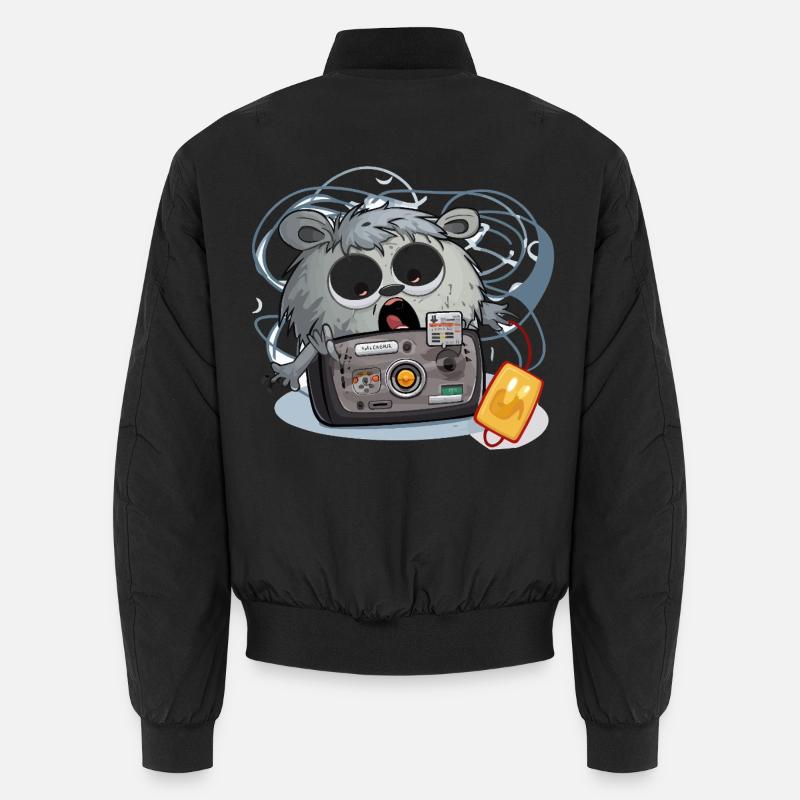 Camera Panda Chaos Bomber unisexe