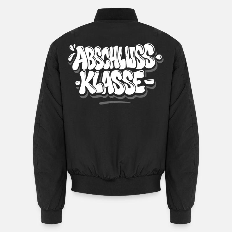 Graffiti de la promotion des diplômés Bomber unisexe