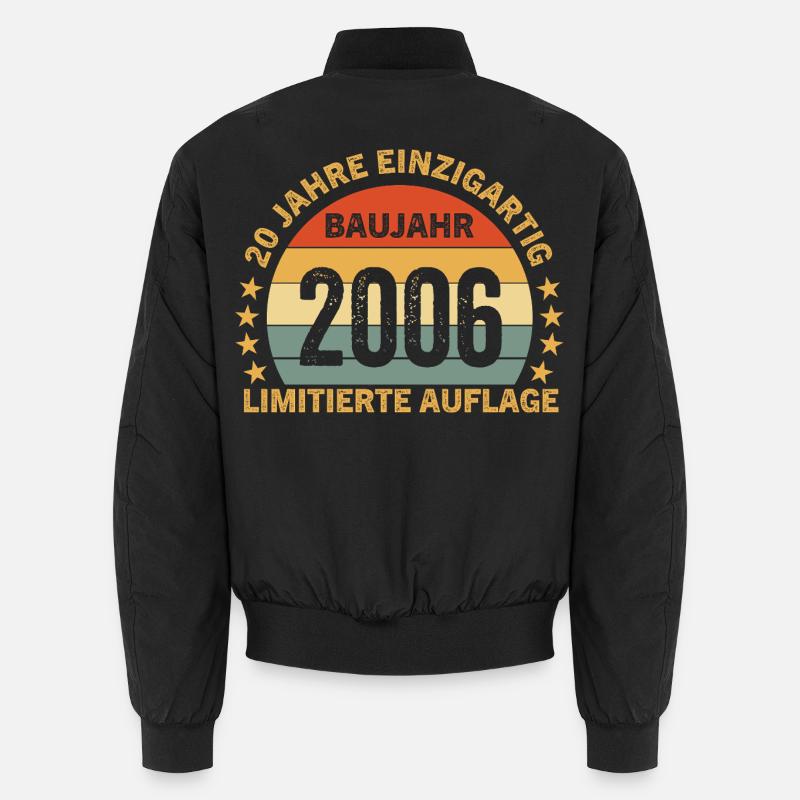 20 ANS D’ÉDITION LIMITÉE UNIQUE Bomber unisexe