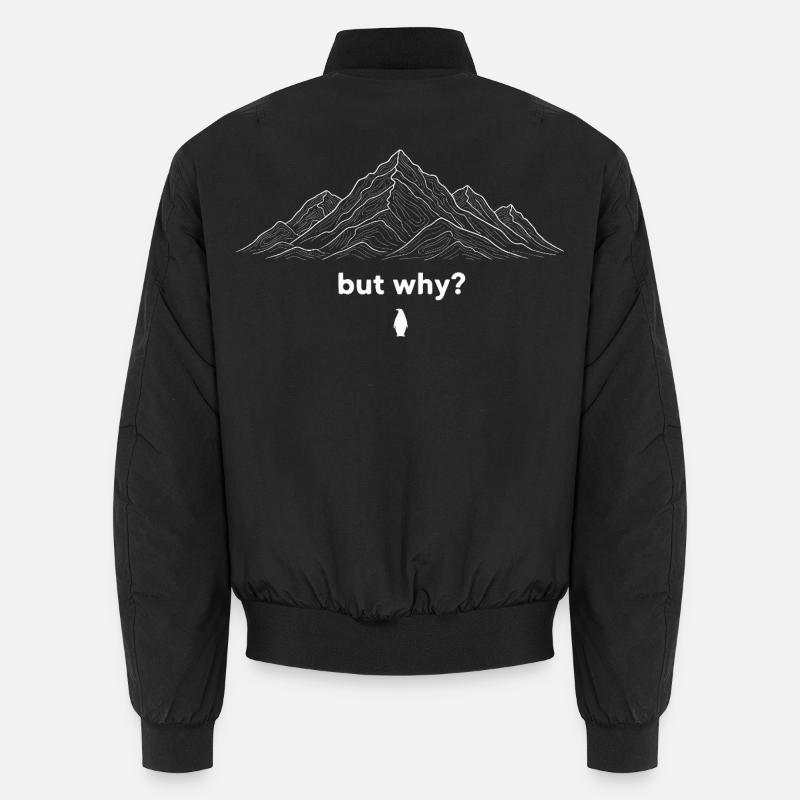 Penguin | Funny Nihilistic Penguin Unisex Bomber Jacket