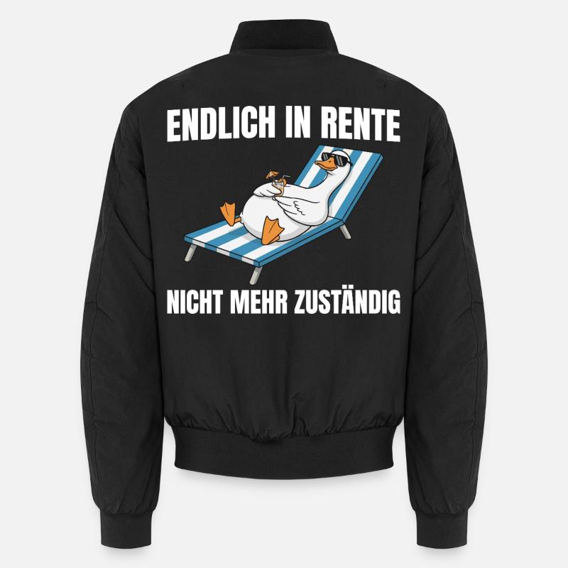 Pension Goose - Retraite non responsable Bomber unisexe
