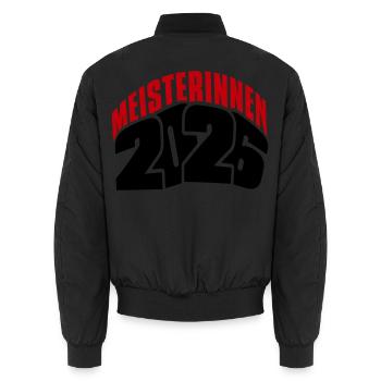 Champion 2026 Champion - Unisex Bomber Jacket - black - Back - AI Model Male 185 light (185cm)