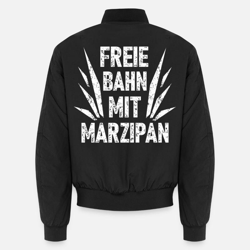 Freie Bahn Mit Marzipan Unisex Bomberjacke