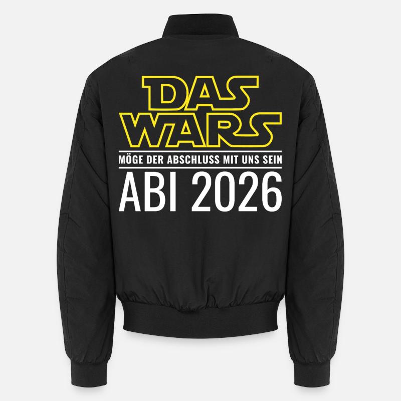 Abi 2026 Das wars Abitur (Abschluss mit uns)  Unisex Bomberjacke