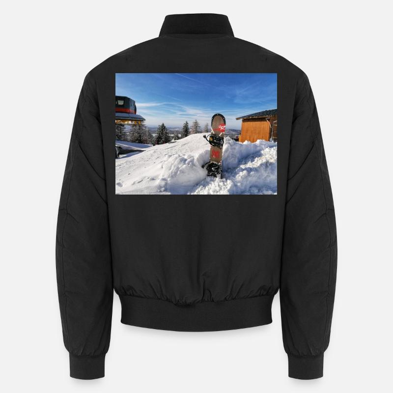 Snowboard sur une pente ensoleillée Bomber unisexe