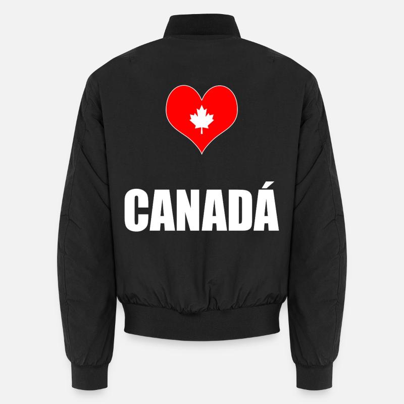 Canada - Unisex Bomber Jacket - black