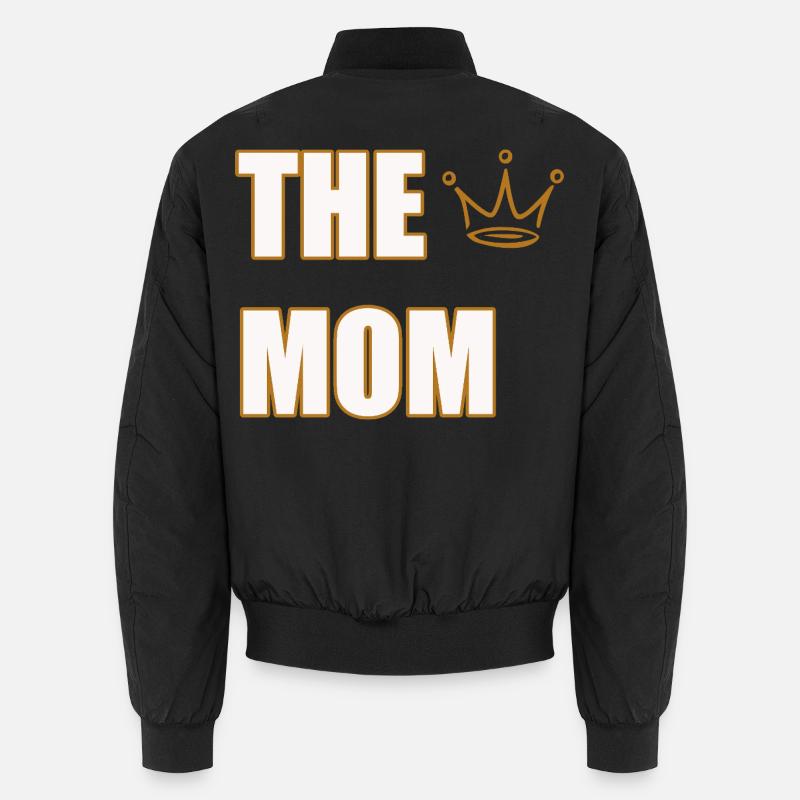 THE MOM – Design de déclaration de mère audacieuse et fière Bomber unisexe