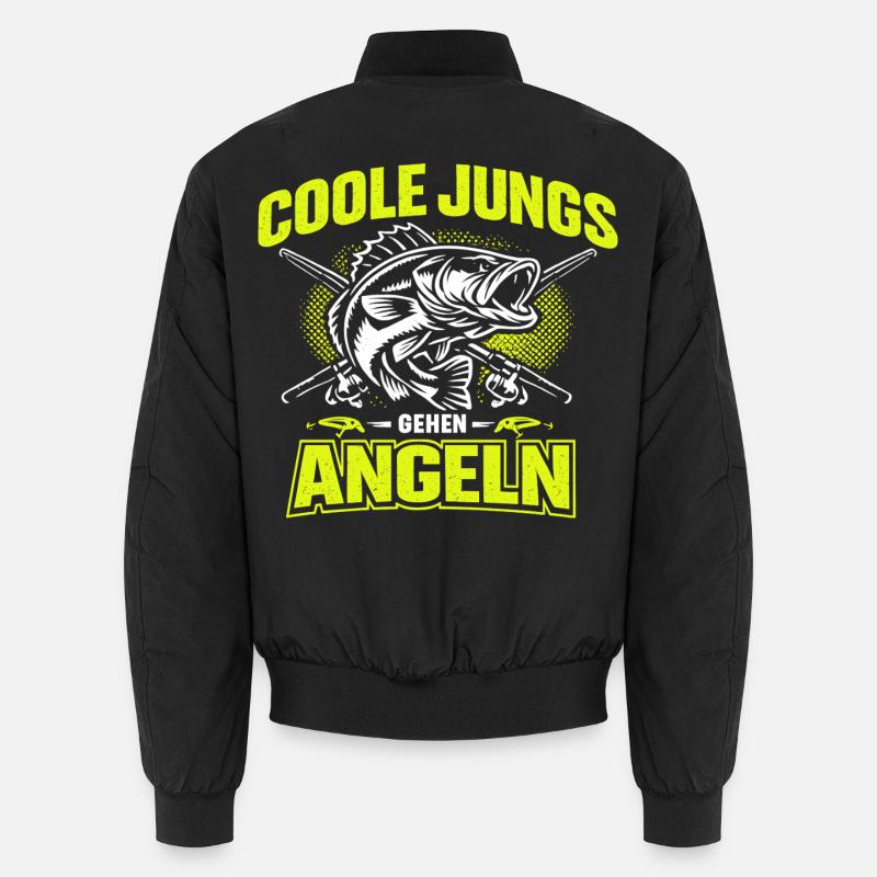Cadeau de pêche pour la pêche et la marche des gars cool Bomber unisexe