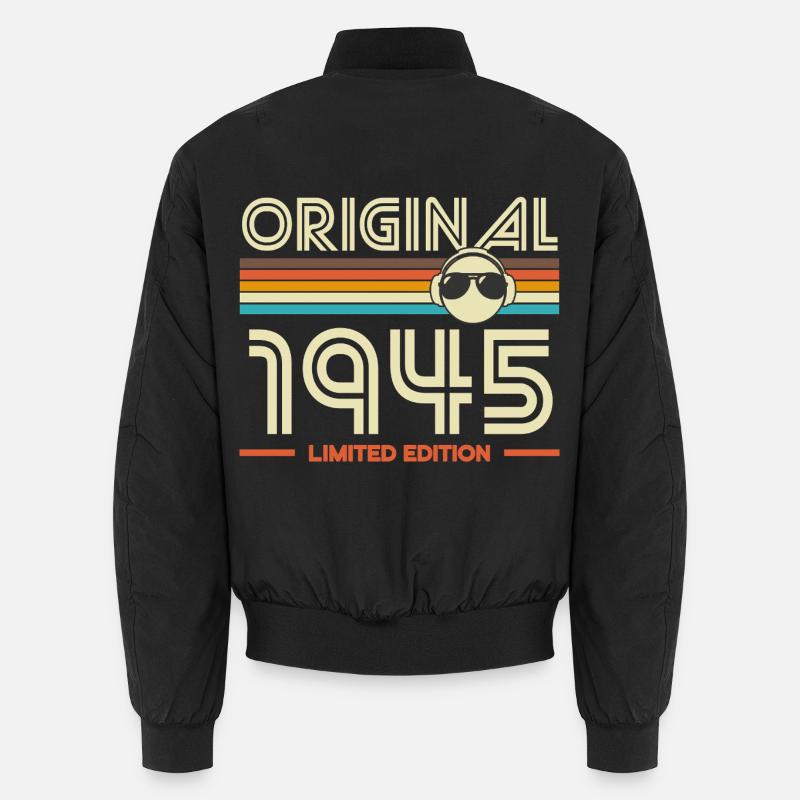 Originale Retro-Edition von 1945 Unisex Bomberjacke