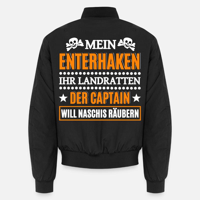 Pirate Nashi Captain Unisex Bomber Jacket