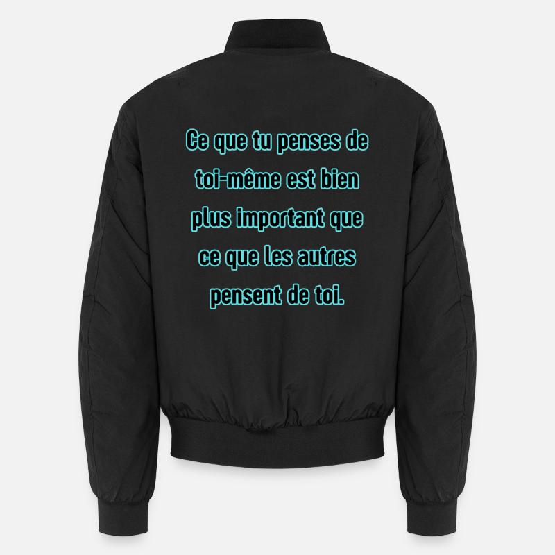 Une pensée positive Bomber unisexe