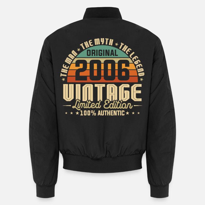 2006 Original Vintage Birthday Gift Unisex Bomber Jacket