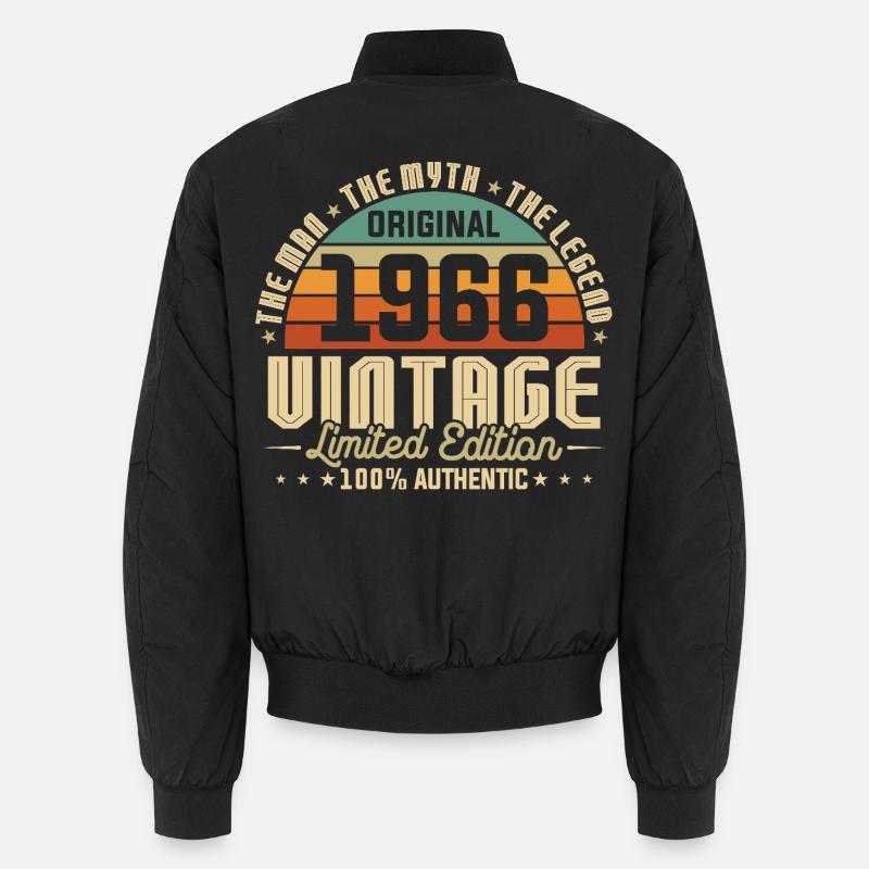 1966 Original Vintage Birthday Gift Unisex Bomber Jacket