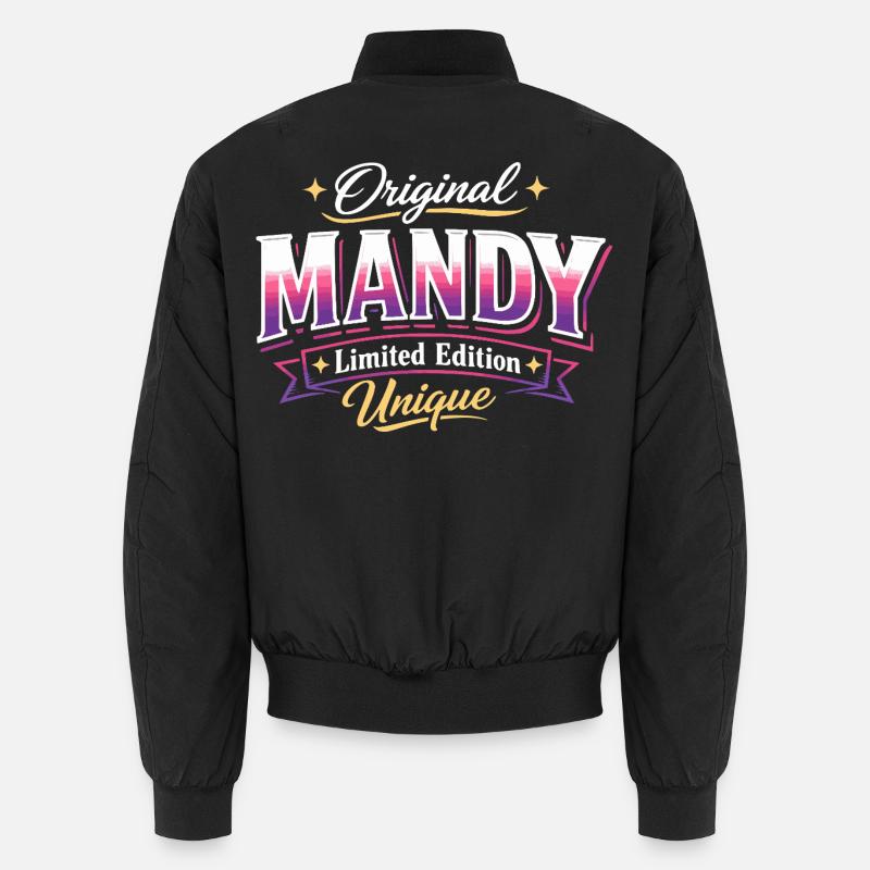 Mandy Original Limited Edition Unique Unisex Bomber Jacket
