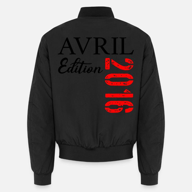 11e Anniversaire Avril 2016 - Bomber unisexe - noir