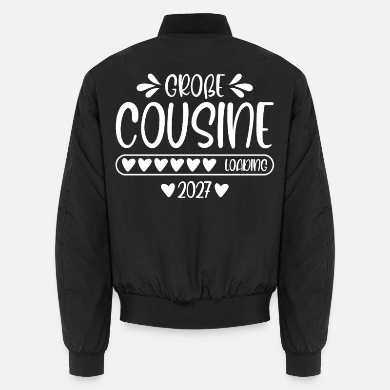 Große Cousine 2027 loading Unisex Bomberjacke