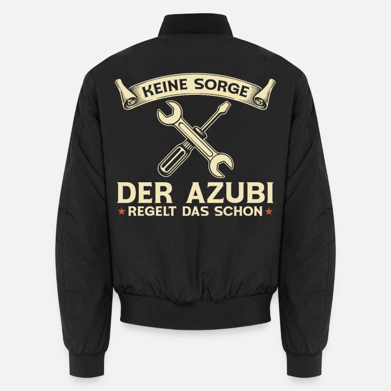 The trainee already arranges this automotive mechatronics technician Unisex Bomber Jacket