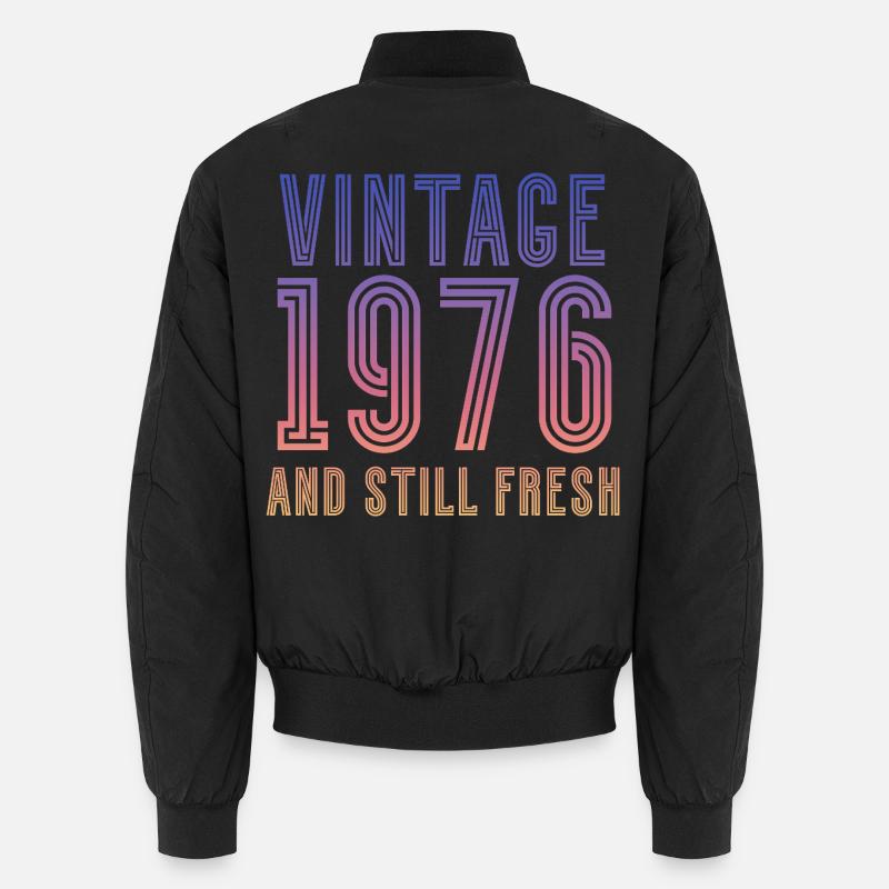 Millésime 1976 Bomber unisexe