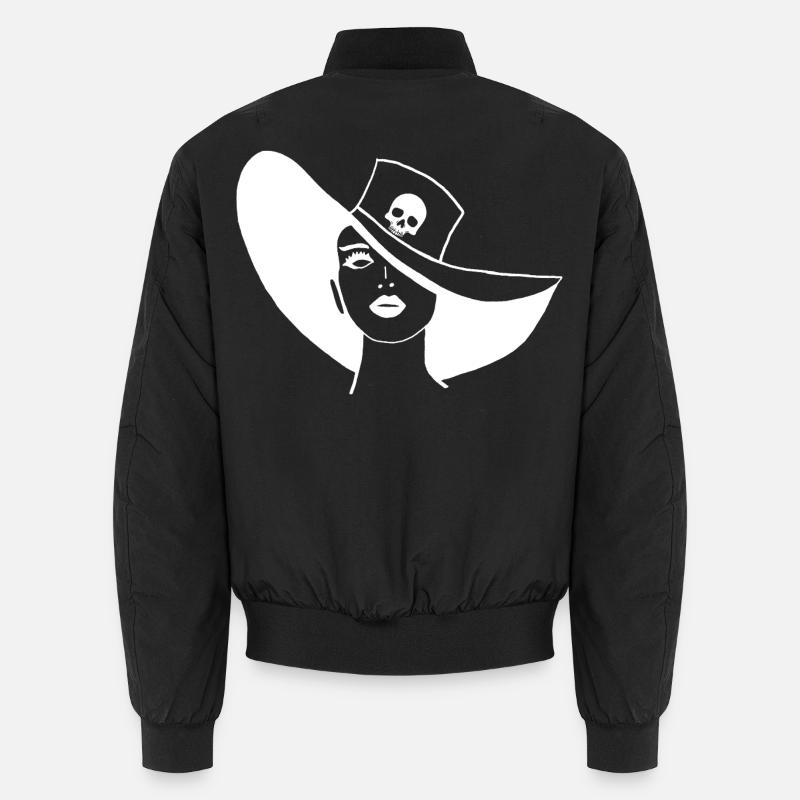 The Ghost in the Hat Unisex Bomber Jacket