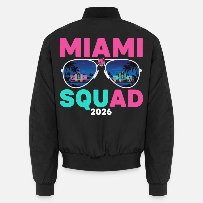 Miami Squad 2026 Unisex Bomberjacke