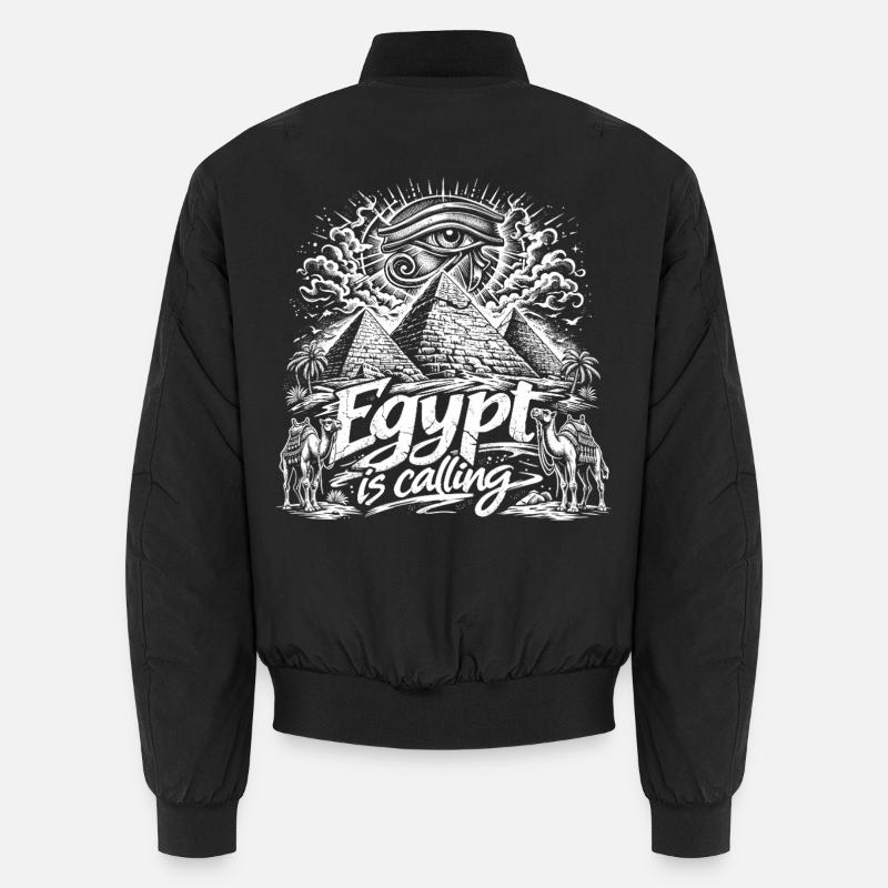 Egypt is calling Pharaoh Egypt Holidays - Unisex Bomber Jacket - black