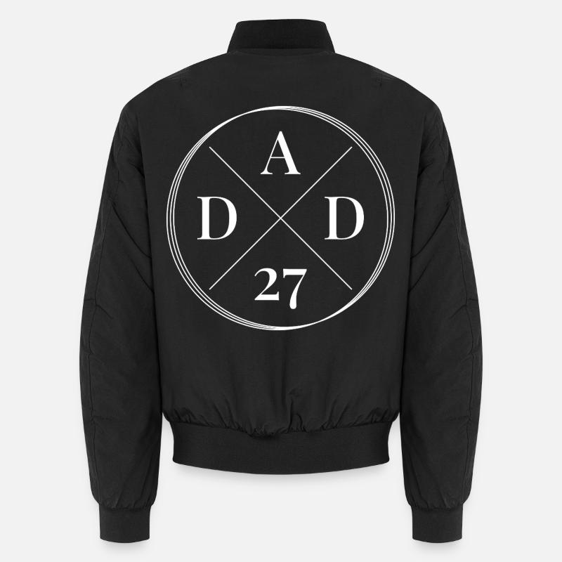 Dad 2027 - Unisex Bomber Jacket - black