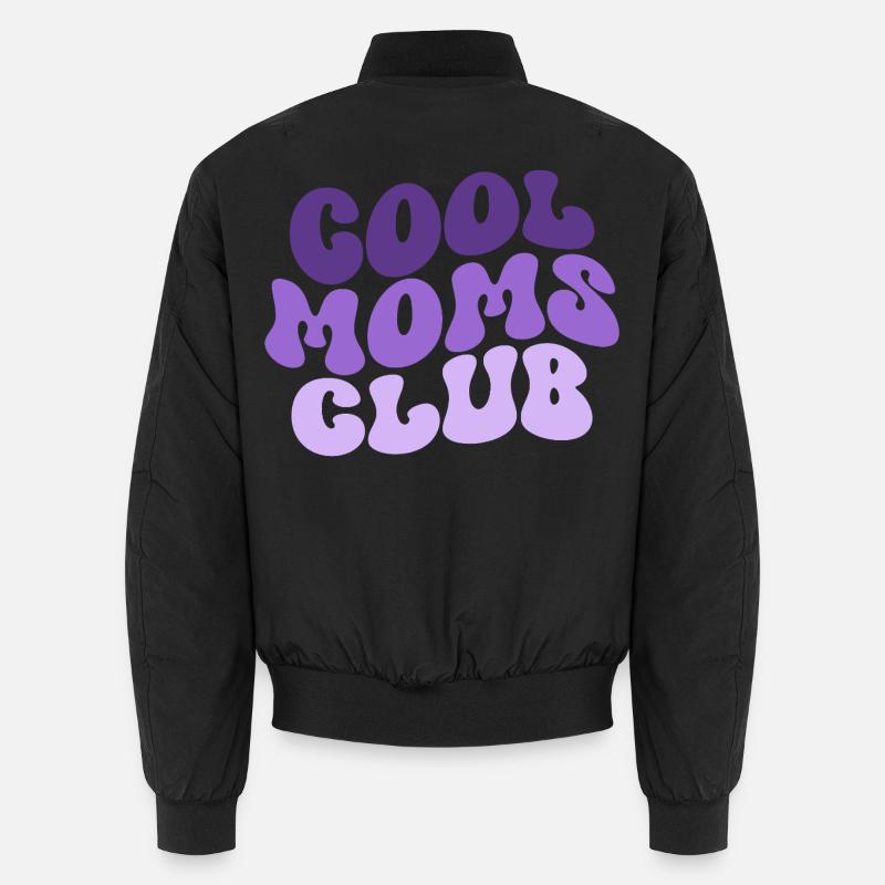 Cool Moms Club - Muttertag Mama Geschenk Unisex Bomberjacke