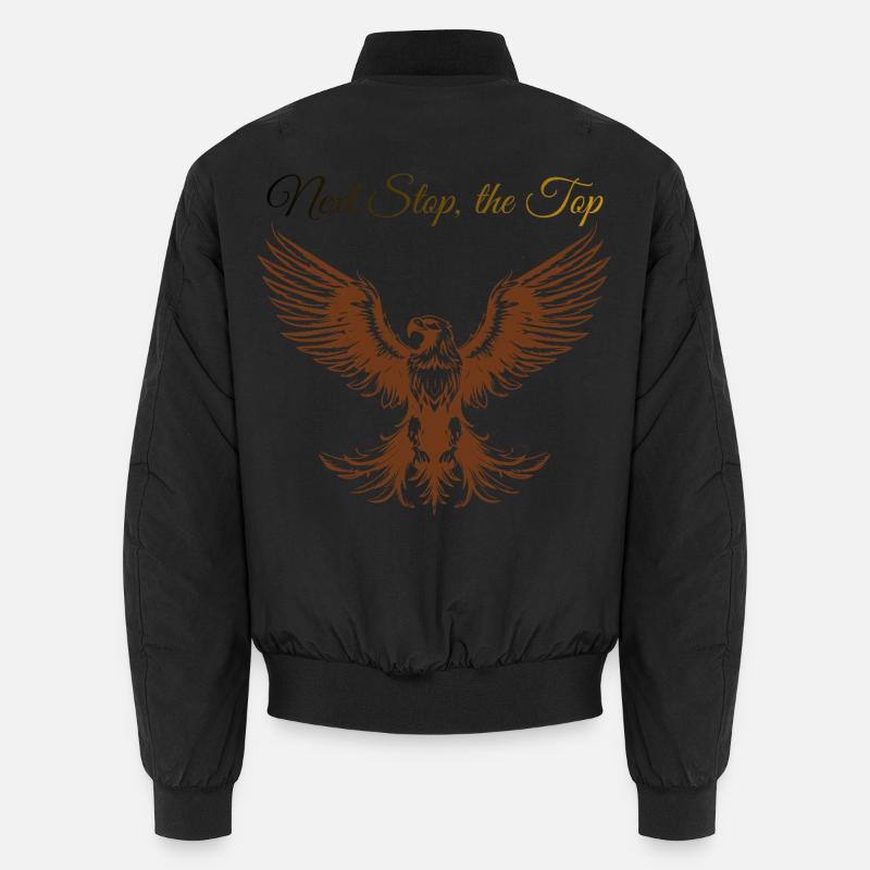 Sigura design: Next Step, the Top Unisex Bomber Jacket