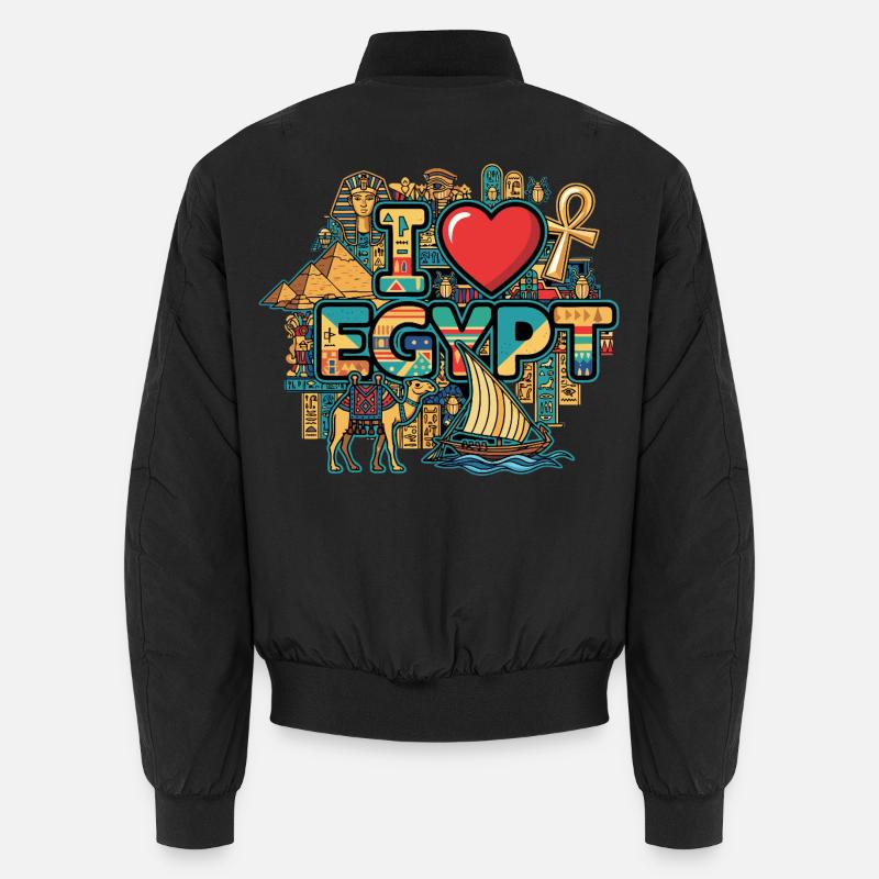 J’adore les vacances en Égypte Bomber unisexe
