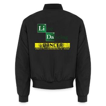 Breaking_Bad - Unisex Bomberjacke - Schwarz - Hinten - AI Model Male 185 light (185cm)