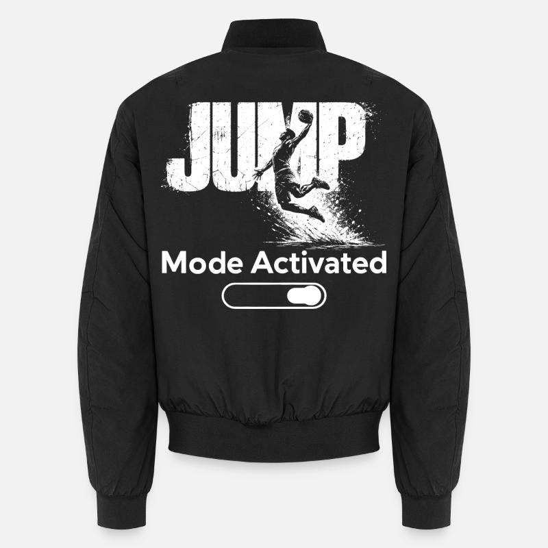 Mode saut, t-shirt activé Basket-dunk Bomber unisexe