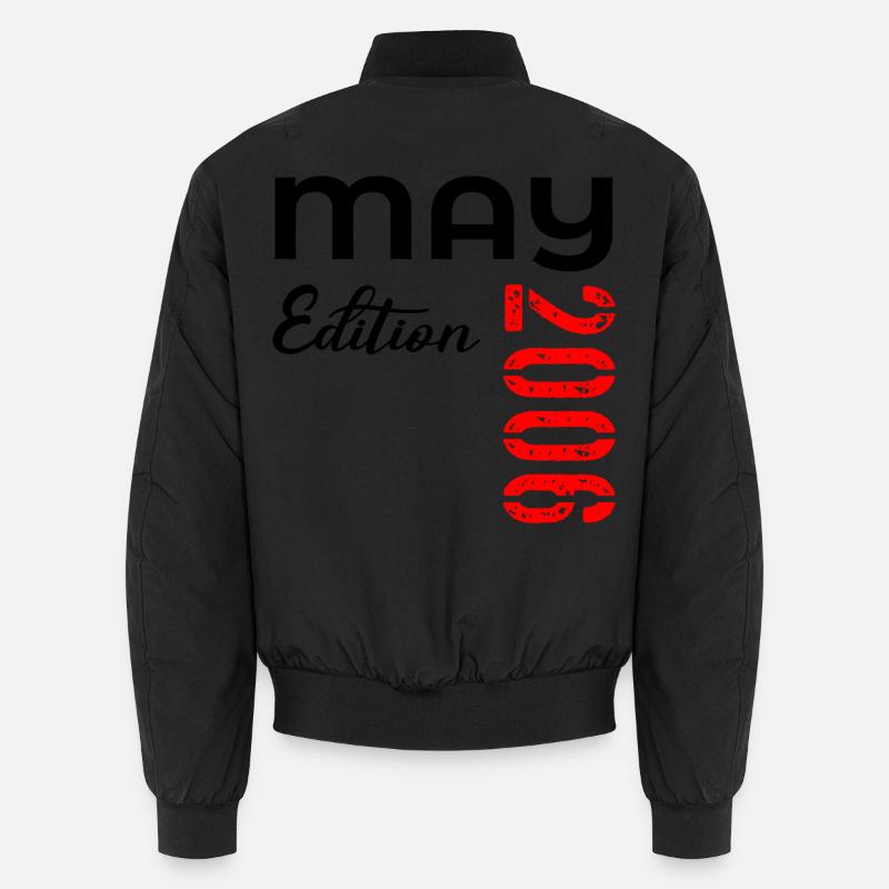 20th Birthday May 2006 - Unisex Bomber Jacket - black