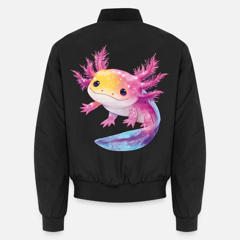 Axolotl Unisex Bomberjacke