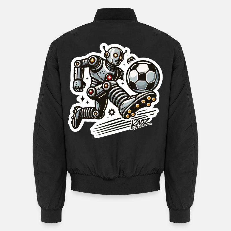 Robo Striker Soccer Bot - Bomber unisexe - noir