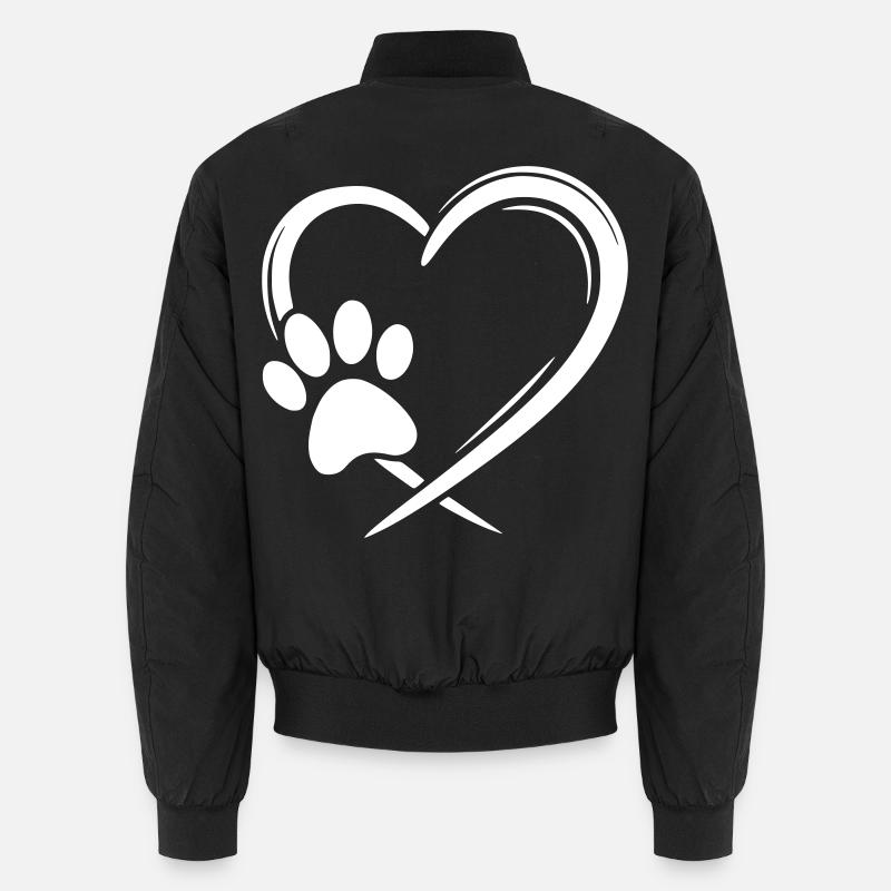Patte Coeur Bomber unisexe