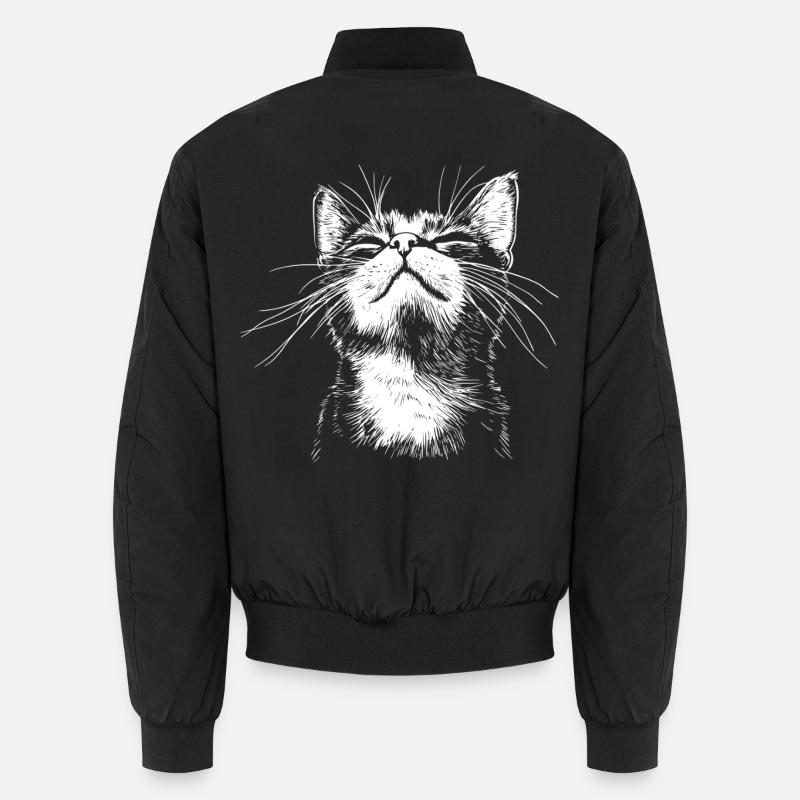 Drôle de Chat Bomber unisexe