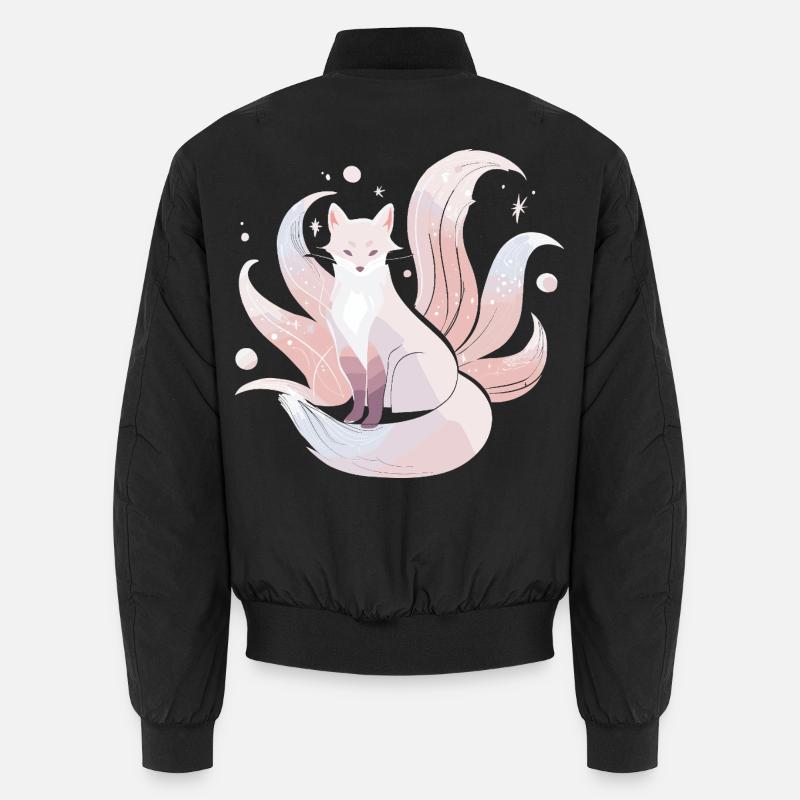 Nine-Tailed Fox - Gentle Magic Unisex Bomber Jacket
