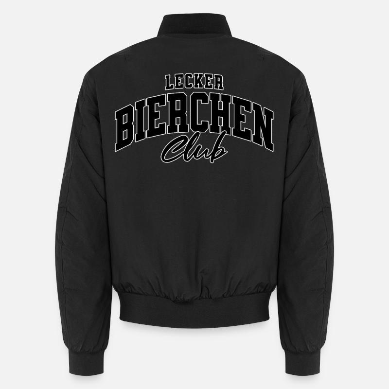 Lecker Bierchen Club Unisex Bomberjacke