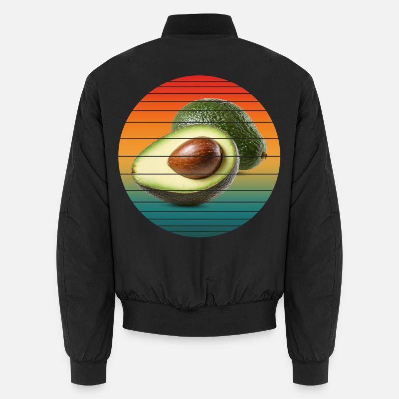 Avocadofrucht Unisex Bomberjacke